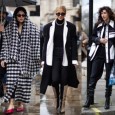 Crno-bele kombinacije su bile sveprisutne tokom vikenda na nedelji mode u Londonu